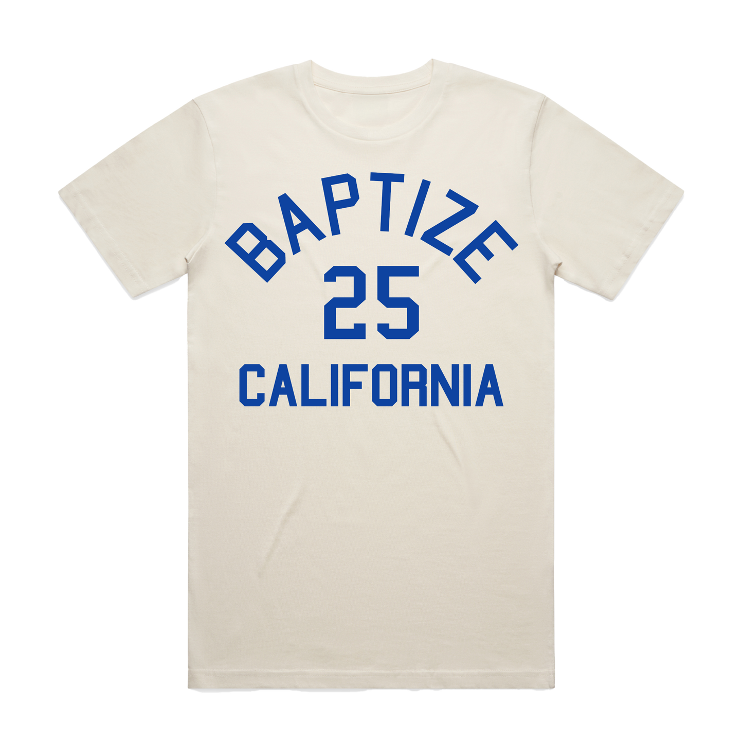 Baptize California Cream Tee