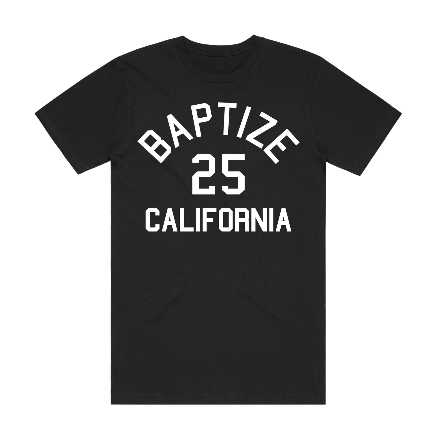 Baptize California Black Tee