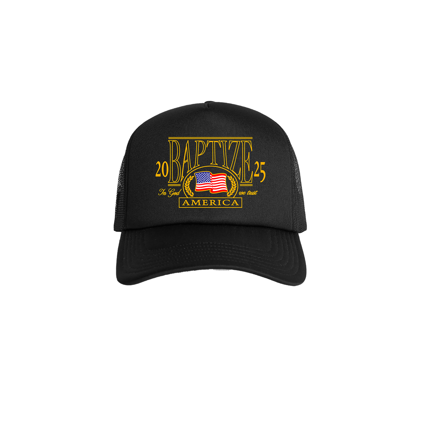 Baptize California Black Foam Hat
